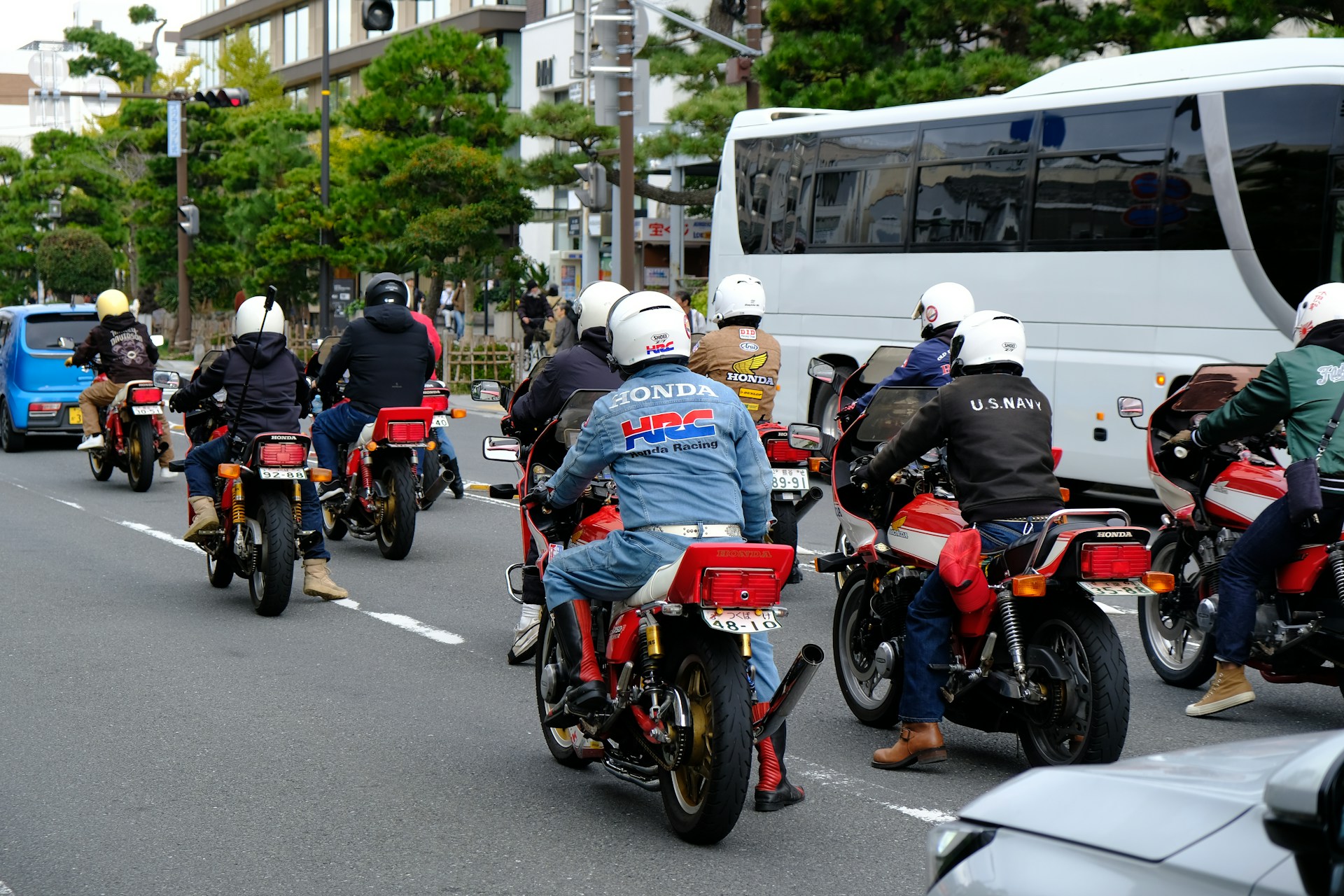Eine Motorradrallye | Quelle: Unsplash