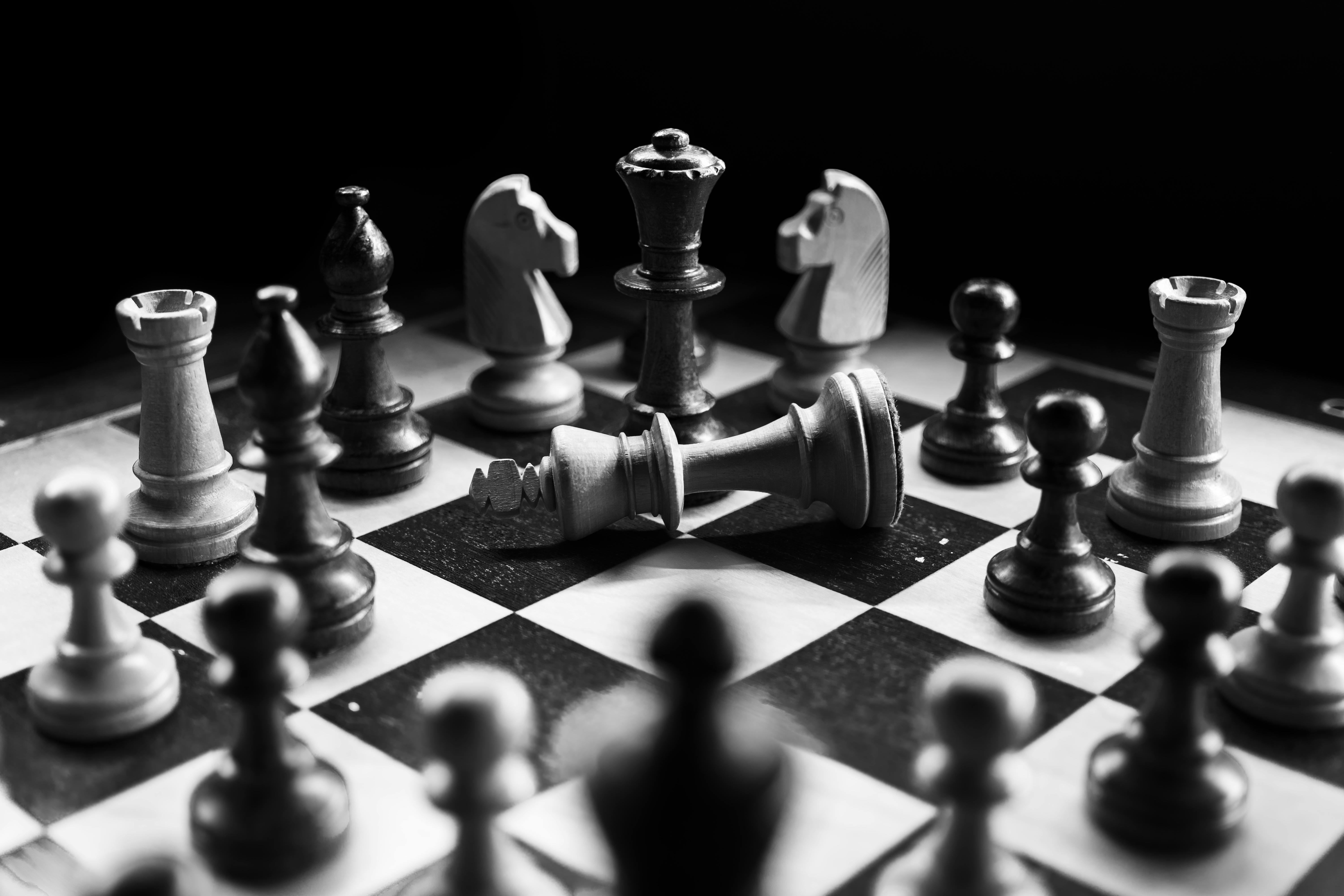 Ein Schachbrett | Quelle: Pexels