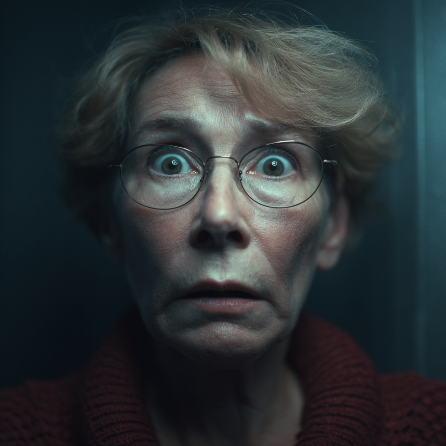 Eine Frau, die schockiert aussieht | Quelle: Midjourney