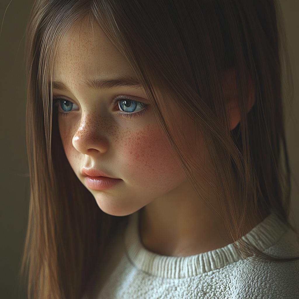 Zdenerwowana dziewczyna | Źródło: Midjourney