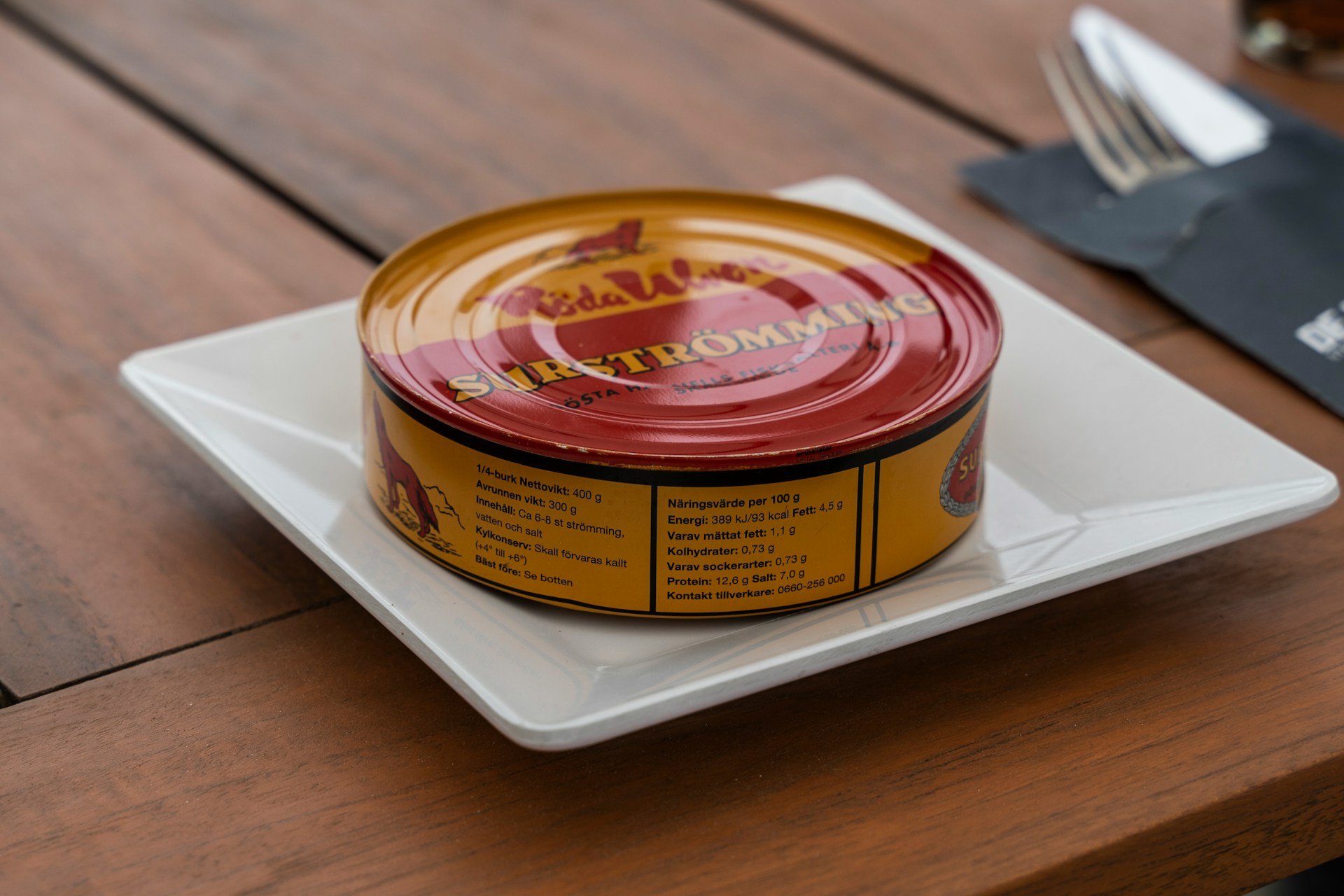 Eine Dose Surströmming | Quelle: Unsplash