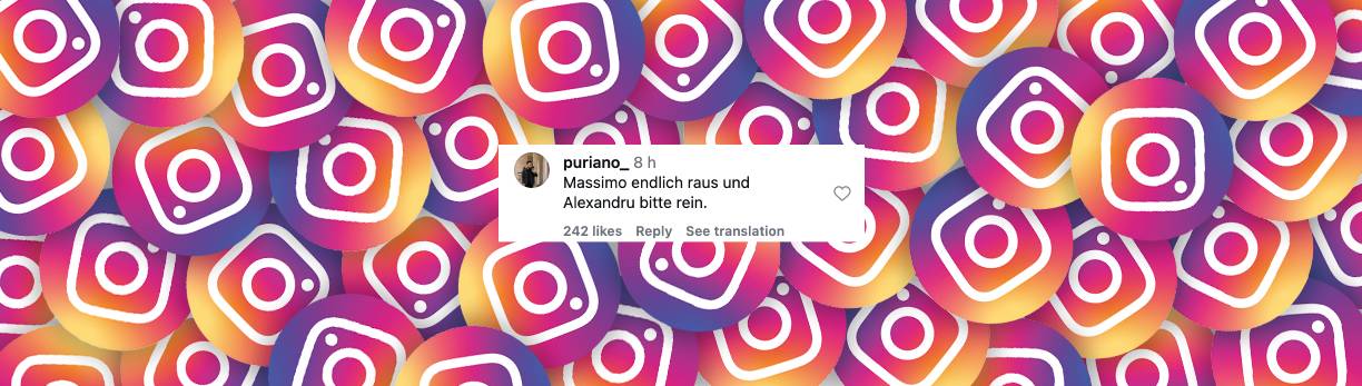 Nutzer äußert seine Meinung zum Cast der Tänzer | Quelle: Instagram/letsdance