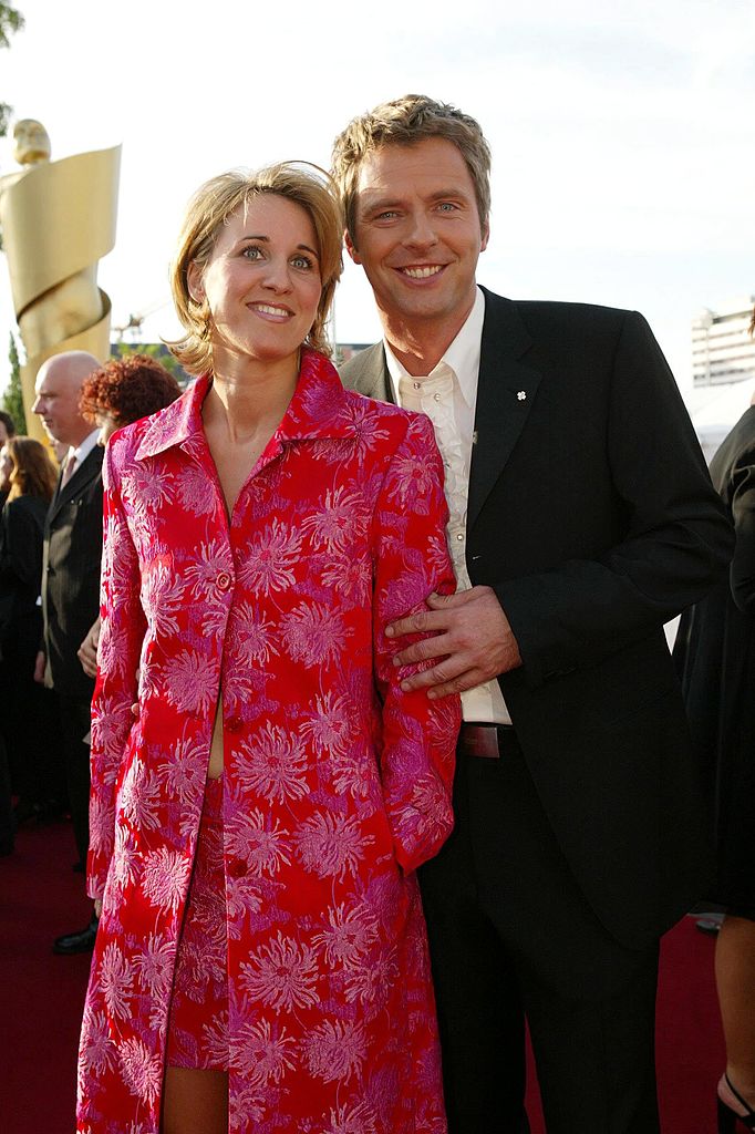 Moderator Jörg Pilawa Mit Freundin Irina Opaschowski Bei Der Verleihung Des "Deutschen Filmpreis" Im Berliner Tempodrom | Quelle: Getty Images