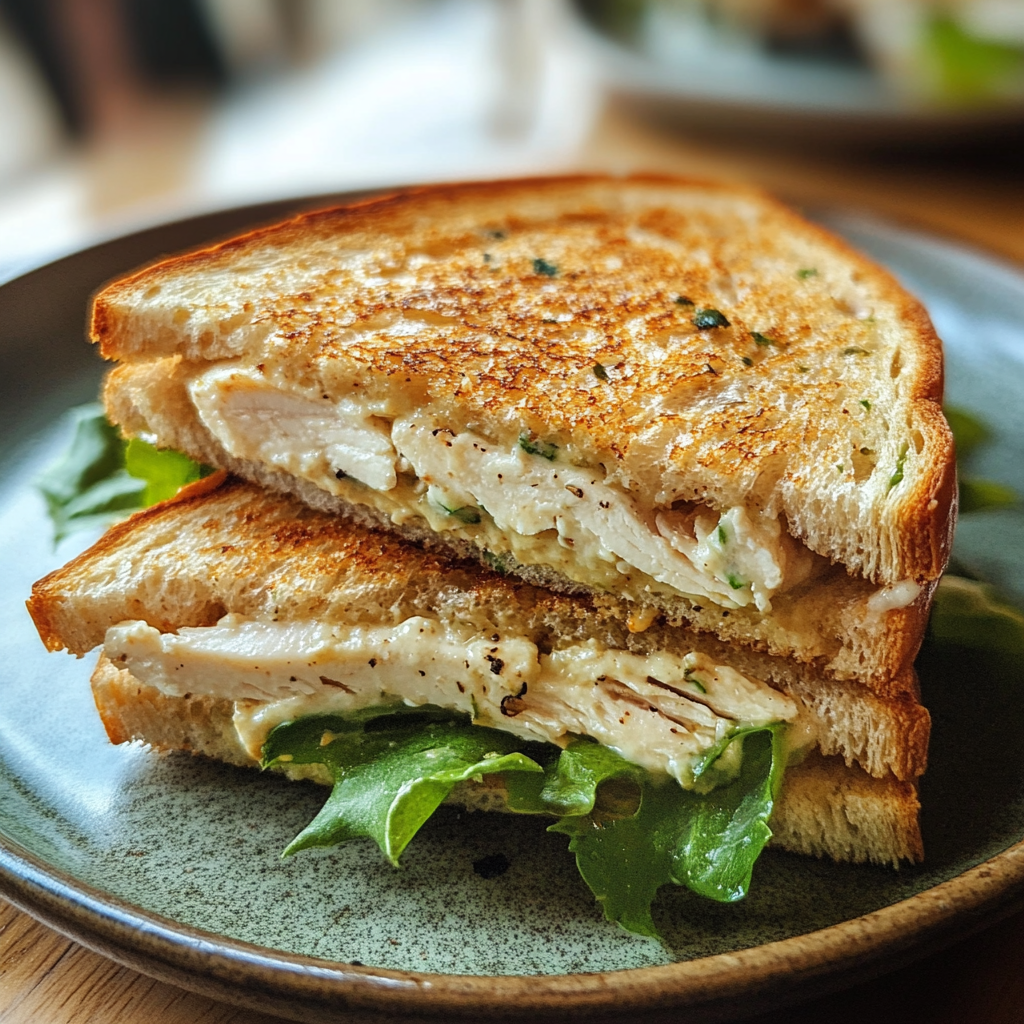 Ein Sandwich auf einem Teller | Quelle: Midjourney