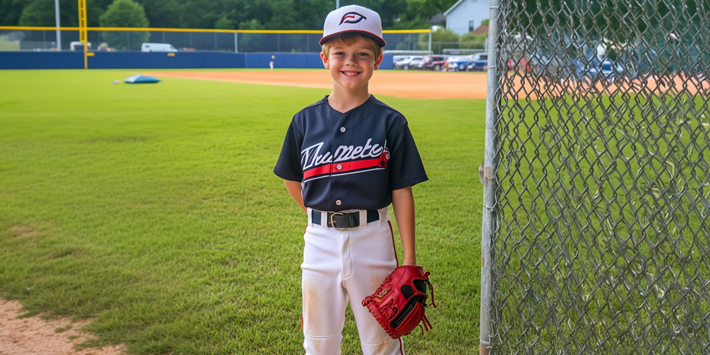 Ein Junge auf einem Baseballfeld | Quelle: The Celebritist