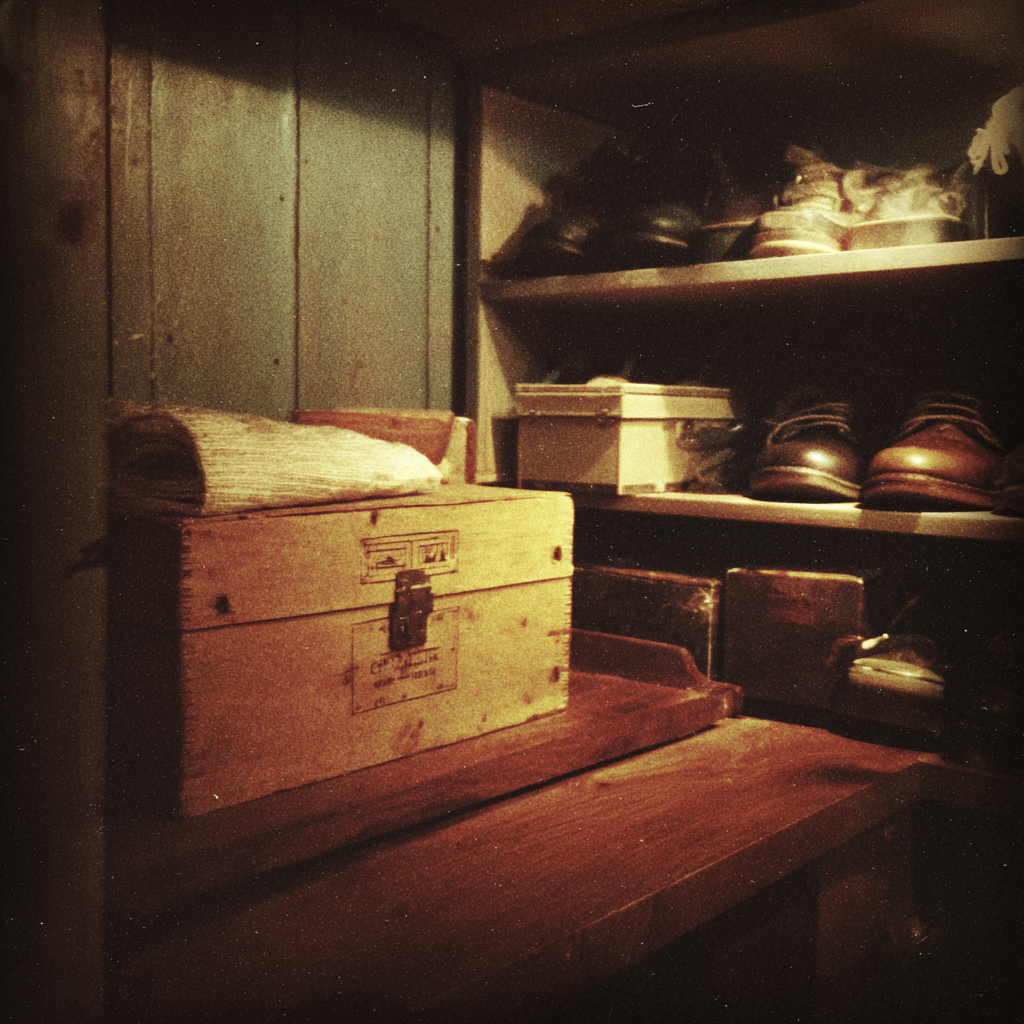 Eine Nahaufnahme einer Box | Quelle: Midjourney