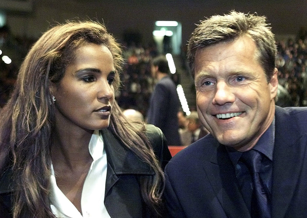 Nadja Abd El Farrag und Dieter Bohlen, 2000 | Quelle: Getty Images