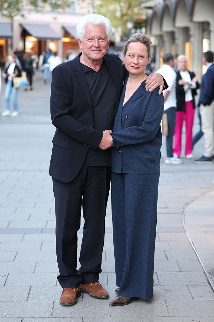 Miroslav Nemec und Katrin Nemec beim VIP-Frühlings-Event „One night at Breuninger“ am 29. April 2025 in München. | Quelle: Getty Images