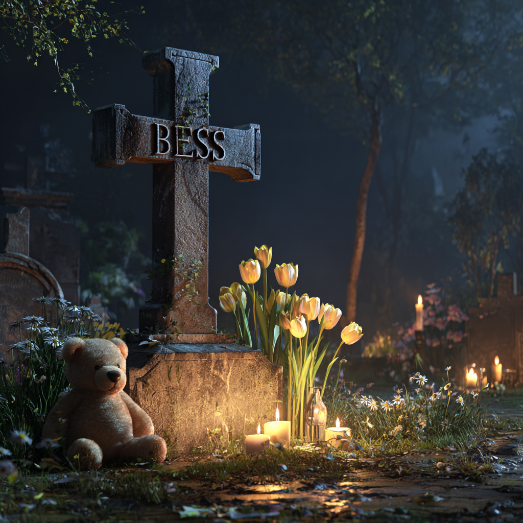 Das Grab einer Frau | Quelle: Midjourney