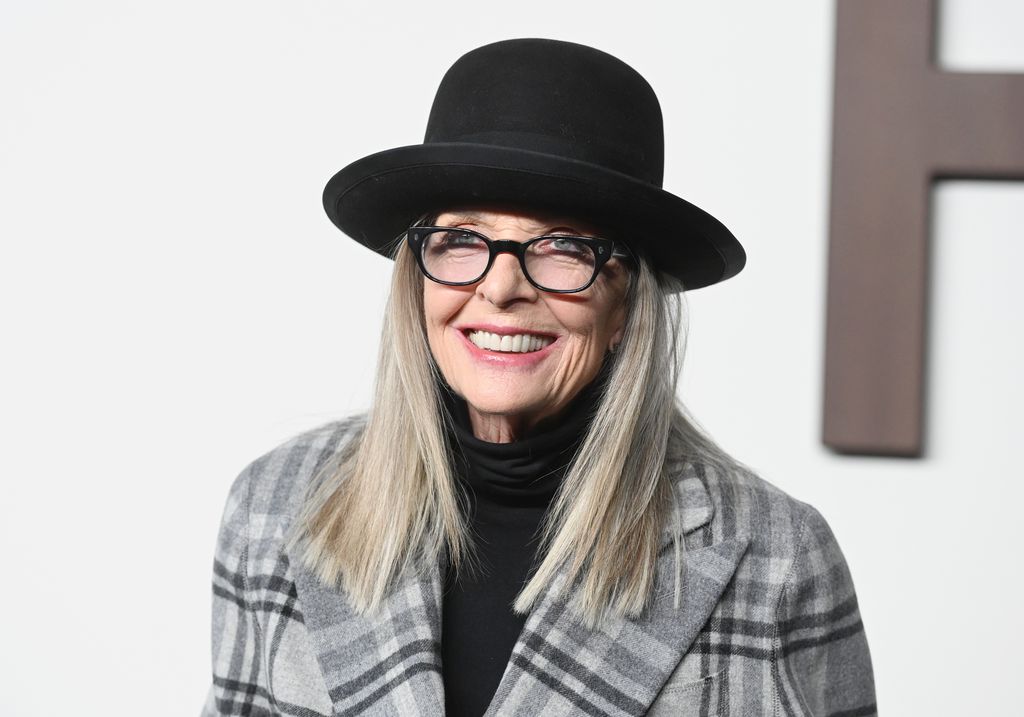 Diane Keaton bei der Ralph Lauren Spring 2024 Ready To Wear Fashion Show in der Brooklyn Navy Yard am 8. September 2023 in Brooklyn, New York. | Quelle: Getty Images