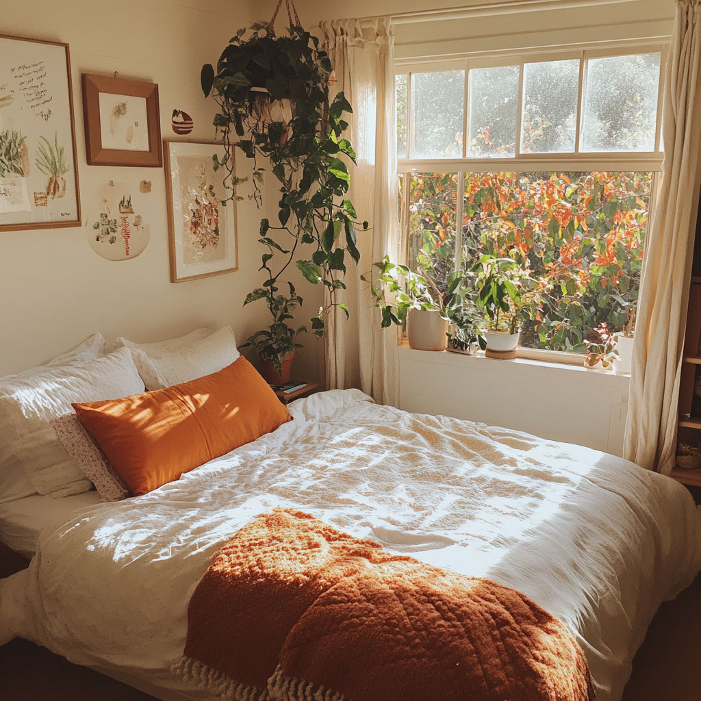 Ein schönes Schlafzimmer | Quelle: Midjourney