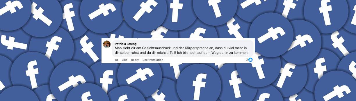 Nutzer kommentiert Jolina Mennens Gewichtverlust | Quelle: Facebook/Jolina Mennen