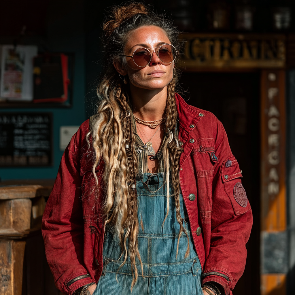 Eine ernsthafte Frau | Quelle: Midjourney