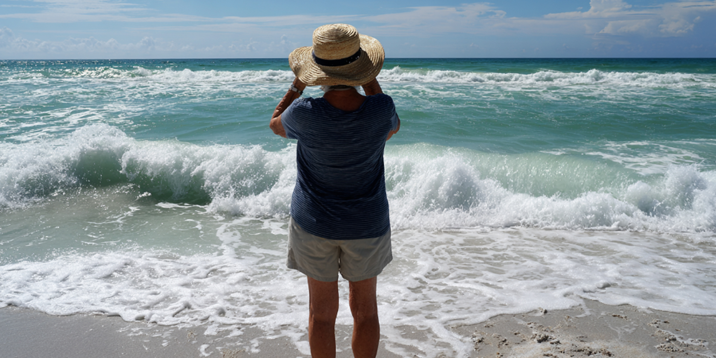 Eine Frau, die am Ufer steht | Quelle: The Celebritist