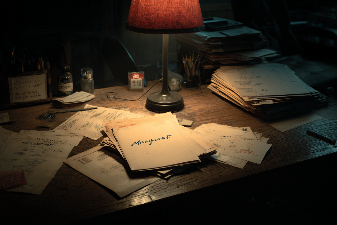 Dokumente auf einem Tisch | Quelle: Midjourney
