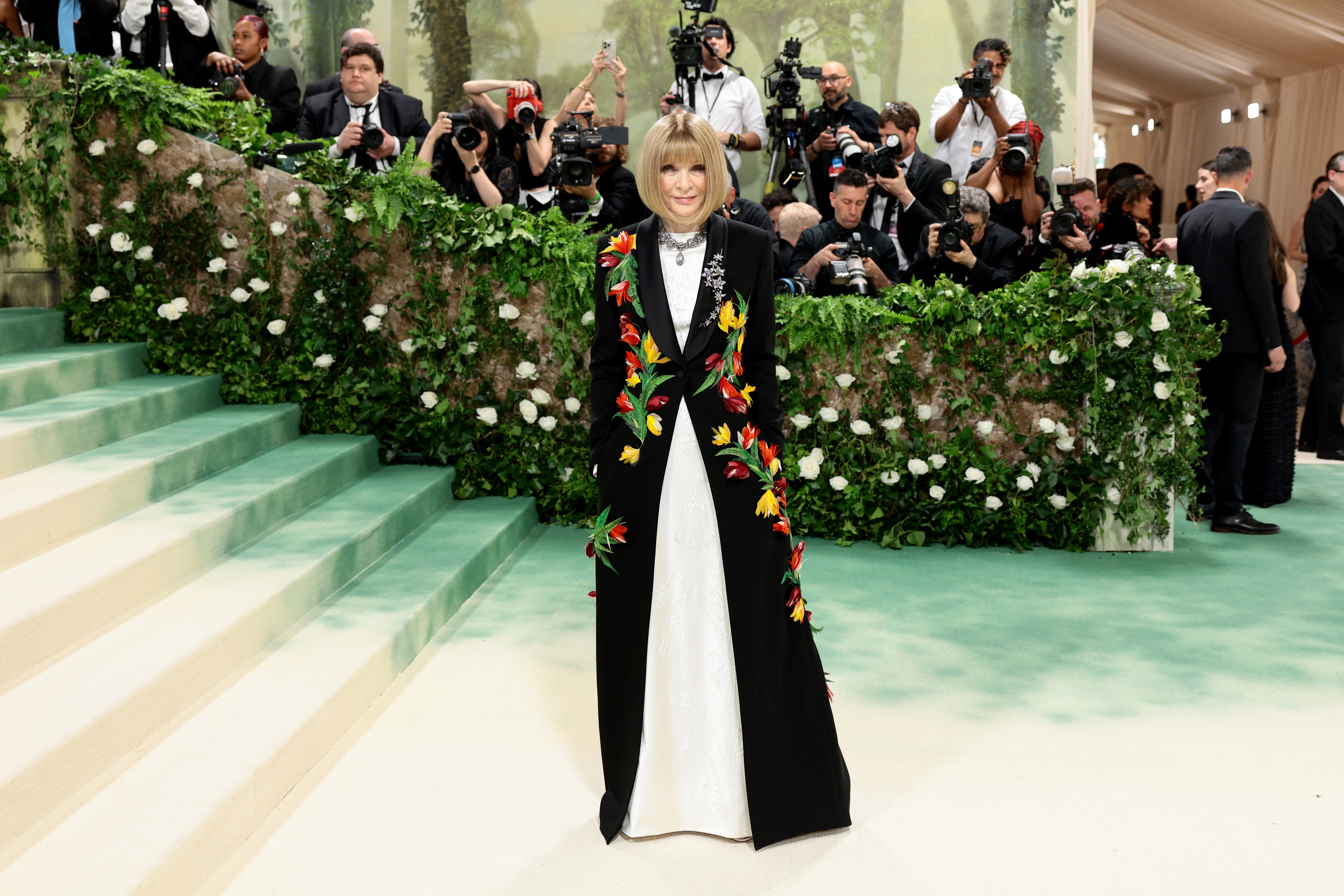 Anna Wintour besucht die Met Gala | Quelle: Getty Images