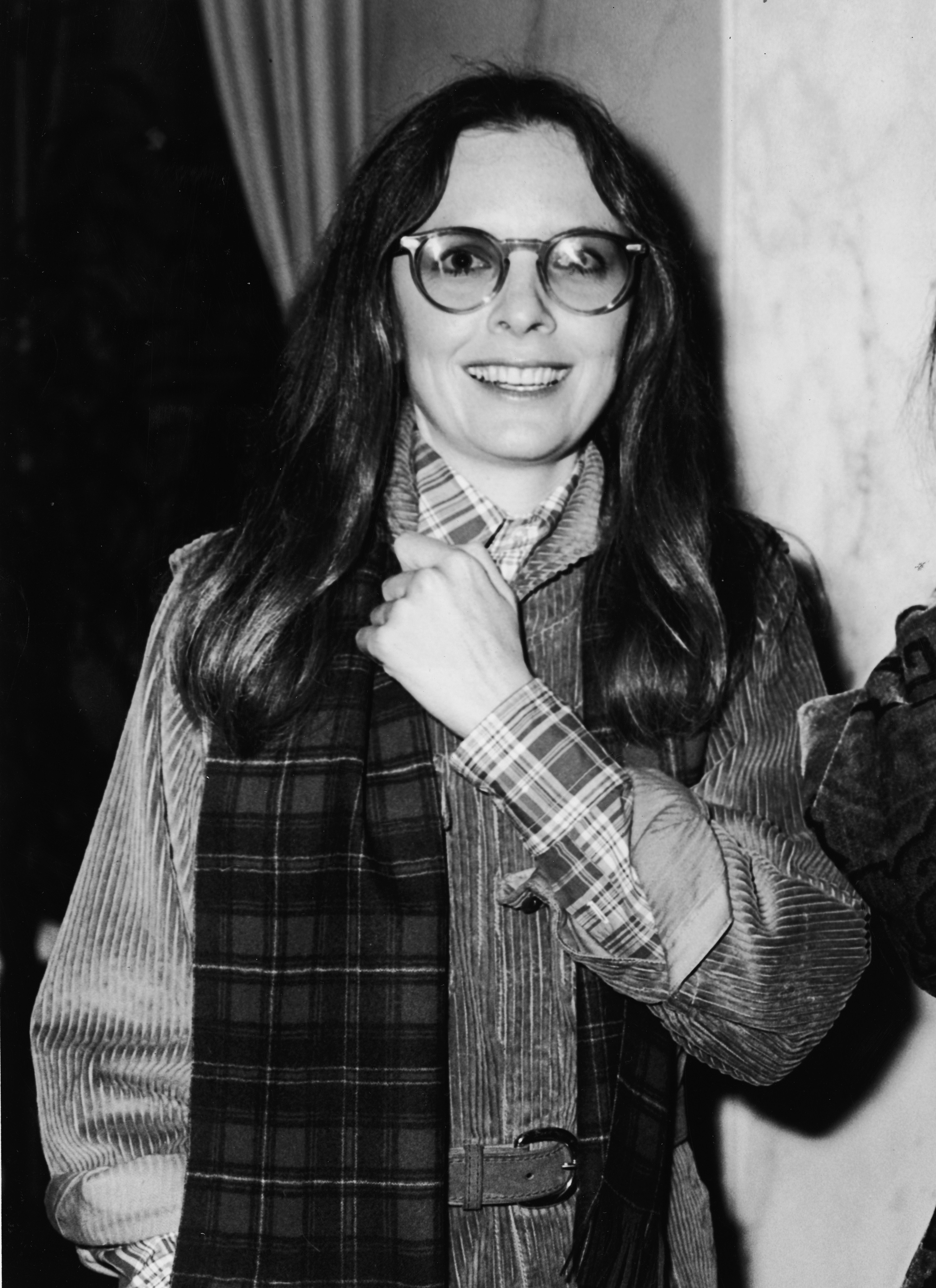 Diane Keaton besucht eine Party für Muhammad Ali im November 1975. | Quelle: Getty Images