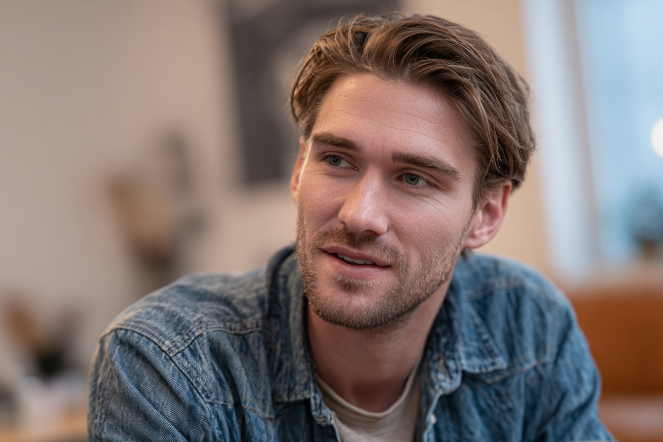 Ein Mann | Quelle: Midjourney