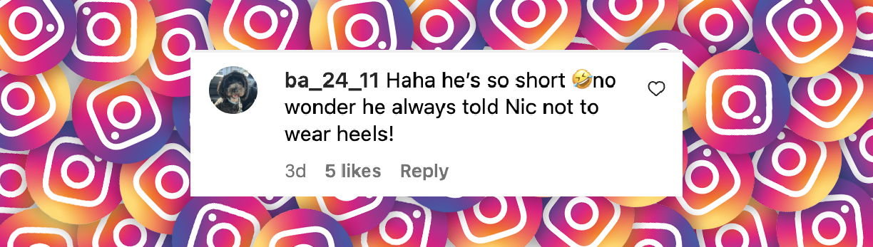 Ein Fan-Kommentar vom 12. Mai 2025 | Quelle: Instagram/richardwilkins