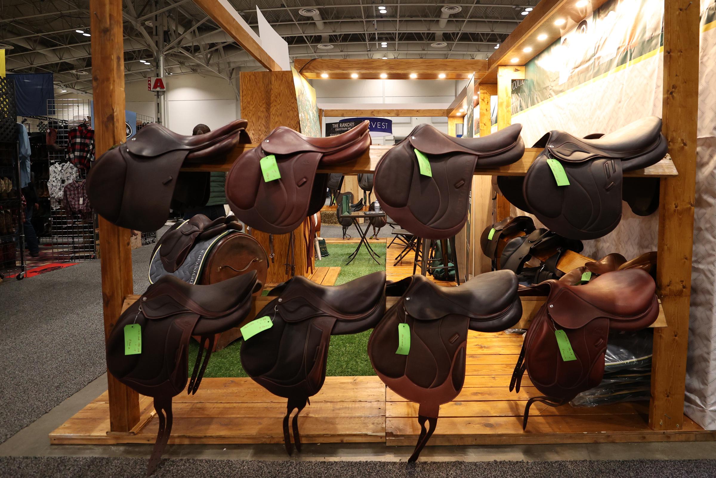 Ein guter, passender Sattel ist wichtig für die Rückengesundheit des Pferdes und kann viel Geld kosten. (Symbolbild) | Quelle: Getty Images