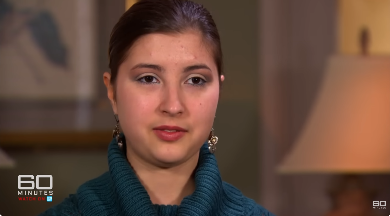 Charla Nashs Tochter Brianna während ihres Interviews mit 60 Minutes Australia, vom 11. Juni 2025 | Quelle: YouTube/60MinutesAustralia