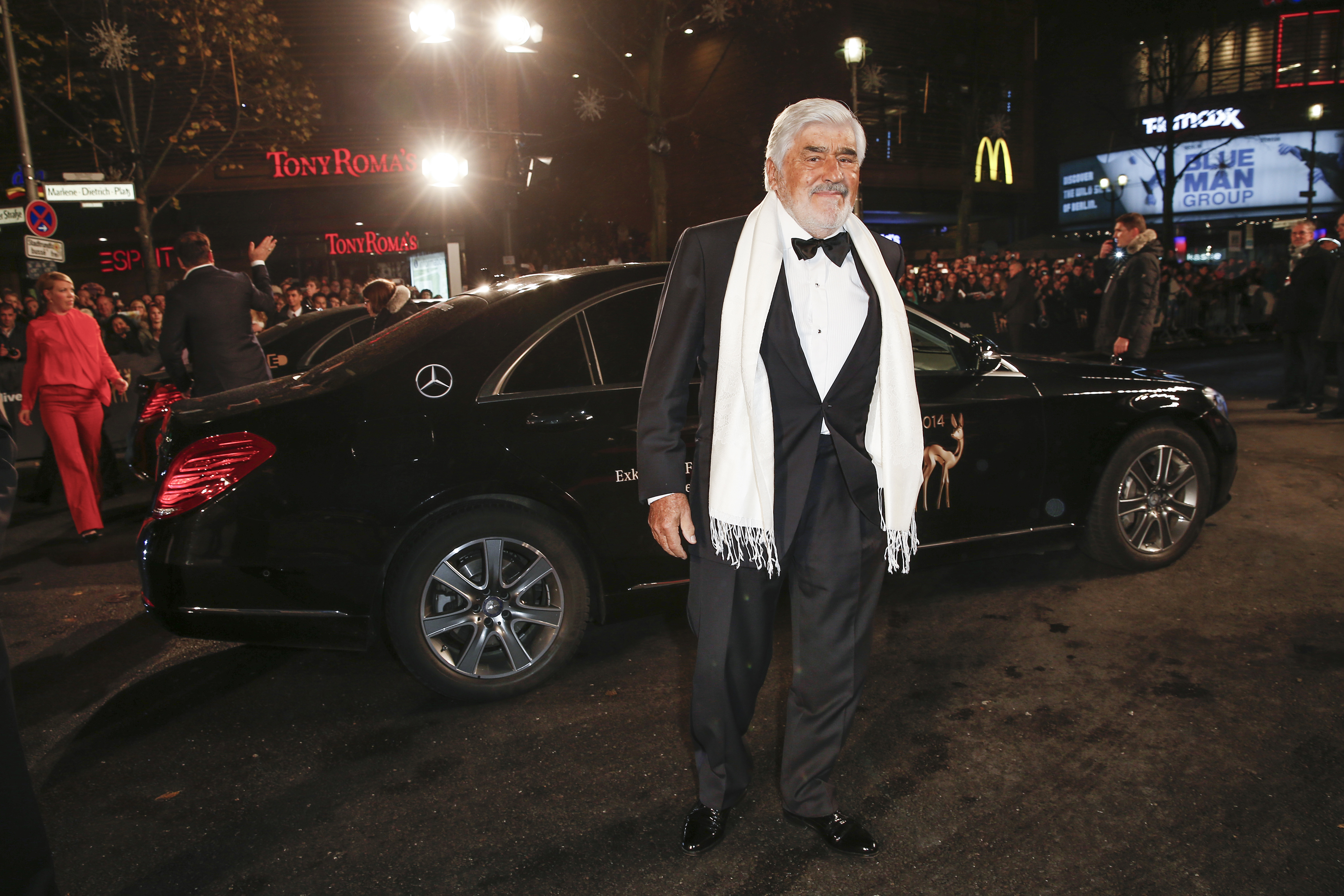 Mario Adorf bei der Verleihung der Bambi Awards 2014 am 13. November 2014 in Berlin, Deutschland. | Quelle: Getty Images