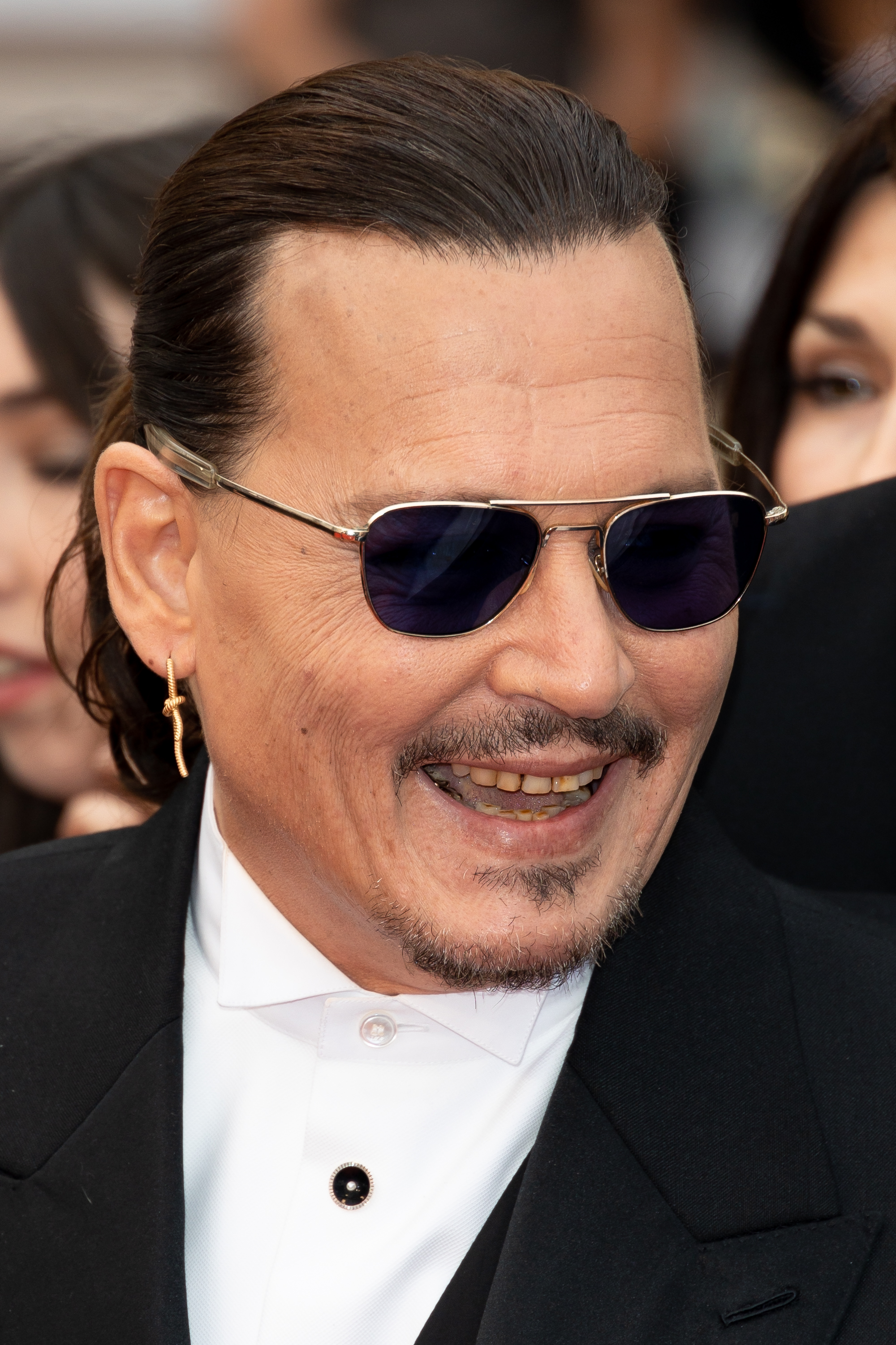 Johnny Depp bei der Vorführung von „Jeanne du Barry“ auf dem roten Teppich und der Eröffnungsfeier der 76. jährlichen Filmfestspiele von Cannes in Frankreich am 16. Mai 2023 | Quelle: Getty Images