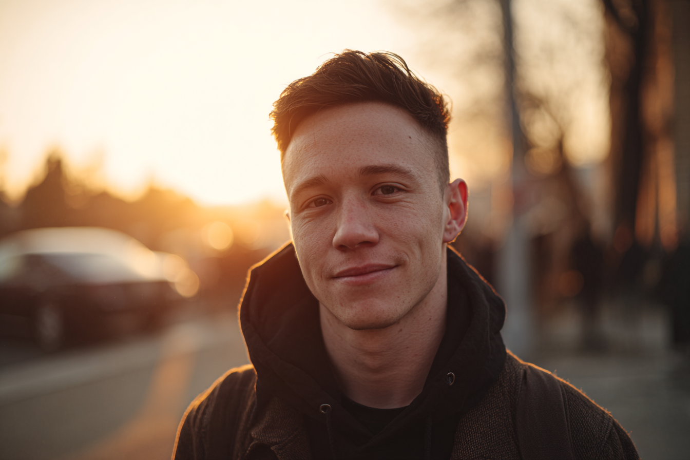 Ein junger Mann | Quelle: Midjourney