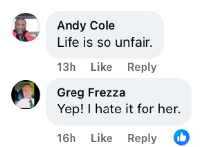 Kommentar unter dem Video auf Social Media | Quelle: Facebook/GoodMorningAmerica