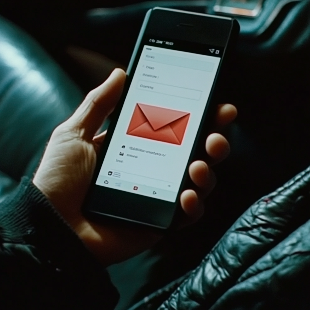 Ein Mann hält ein Smartphone | Quelle: Midjourney