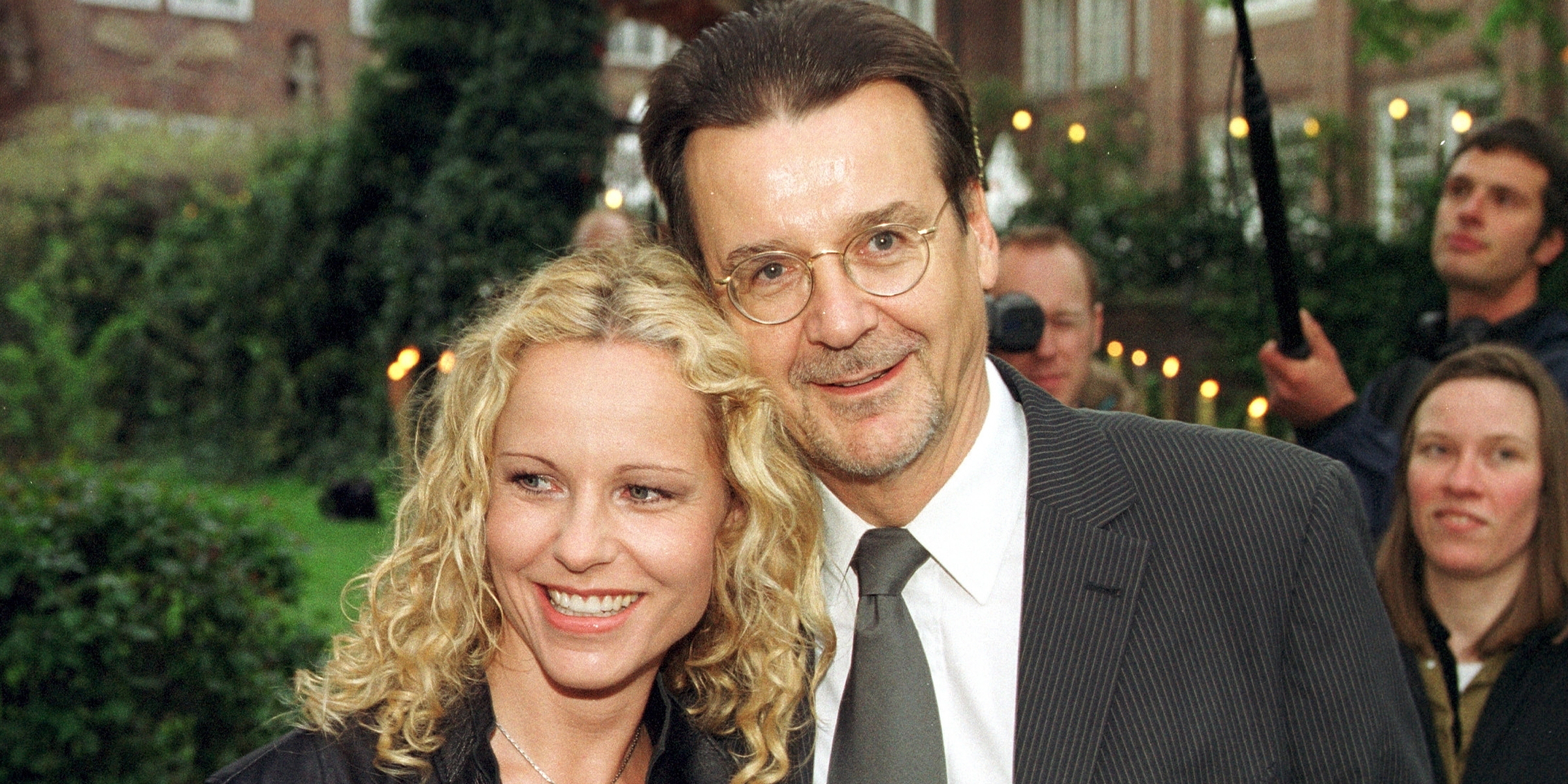 Katja Burkard und Hans Mahr | Quelle: Getty Images
