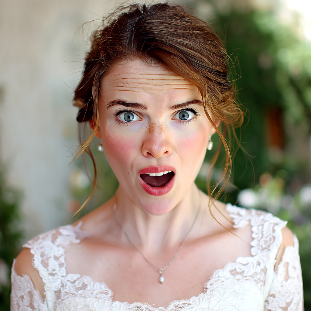Eine verärgerte Braut | Quelle: Midjourney