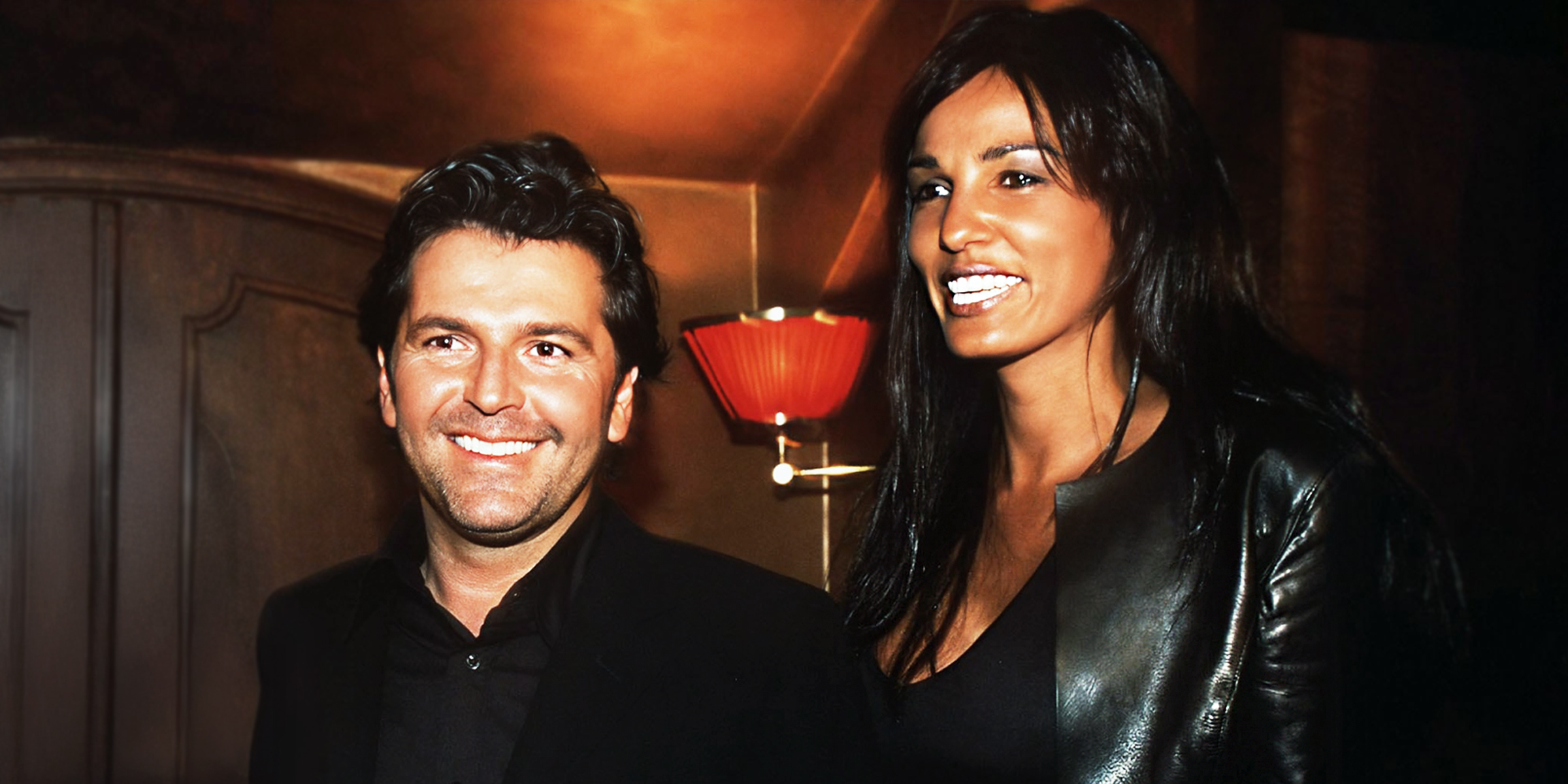 Nadja Abd el Farrag und Thomas Anders | Quelle: Getty Images
