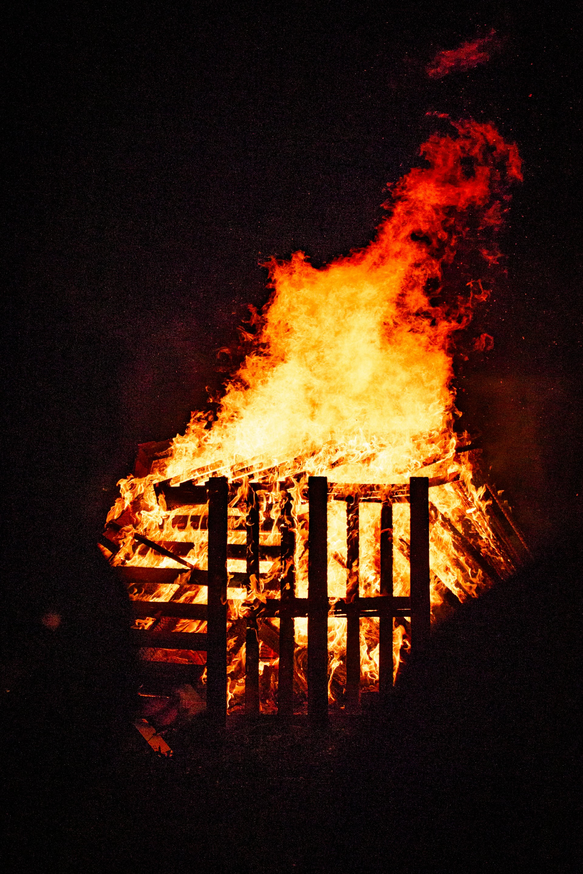 Ein Feuerausbruch | Quelle: Unsplash