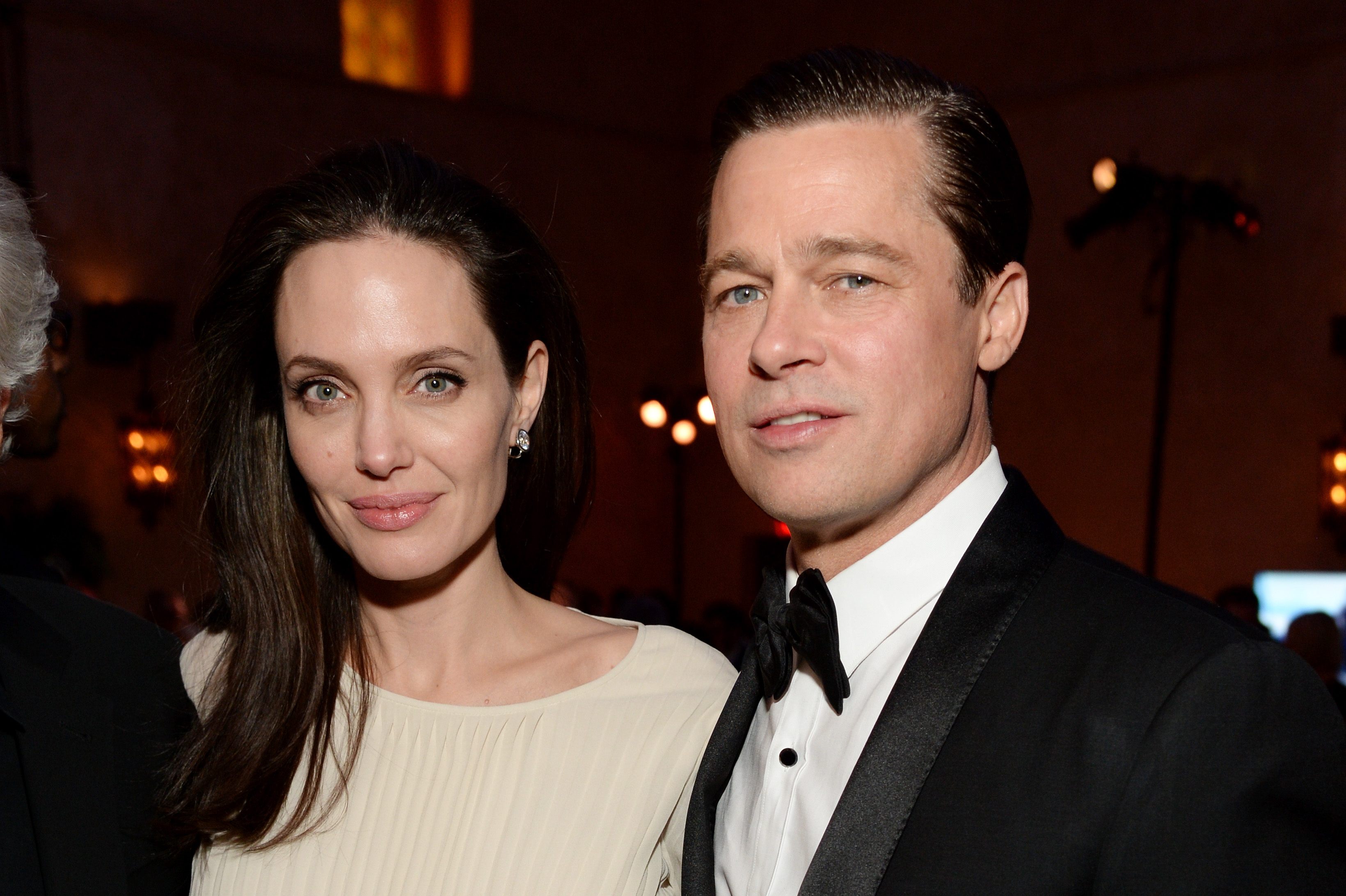 Angelina Jolie und Brad Pitt bei der After-Party der Premierengala von „By the Sea“ am 5. November 2015 in Hollywood. | Quelle: Getty Images