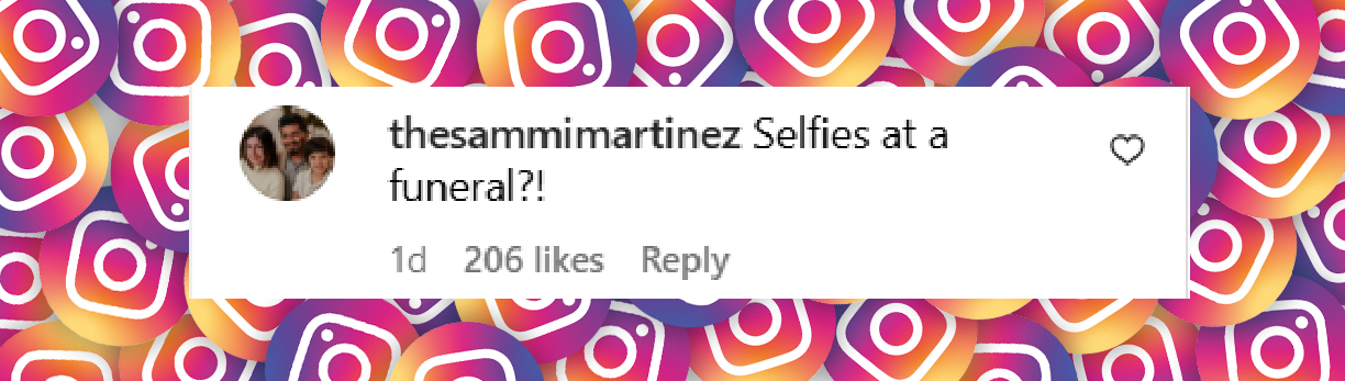 Ein Nutzerkommentar unter einem Instagram-Post, der am 27. April 2025 hochgeladen wurde. | Quelle: Instagram/nypost