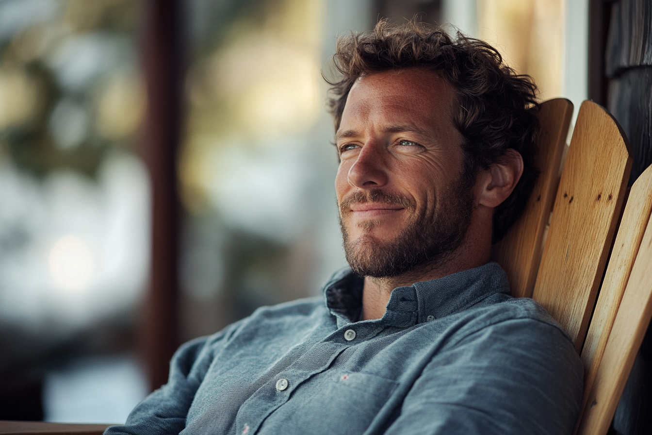 Ein grinsender Mann | Quelle: Midjourney