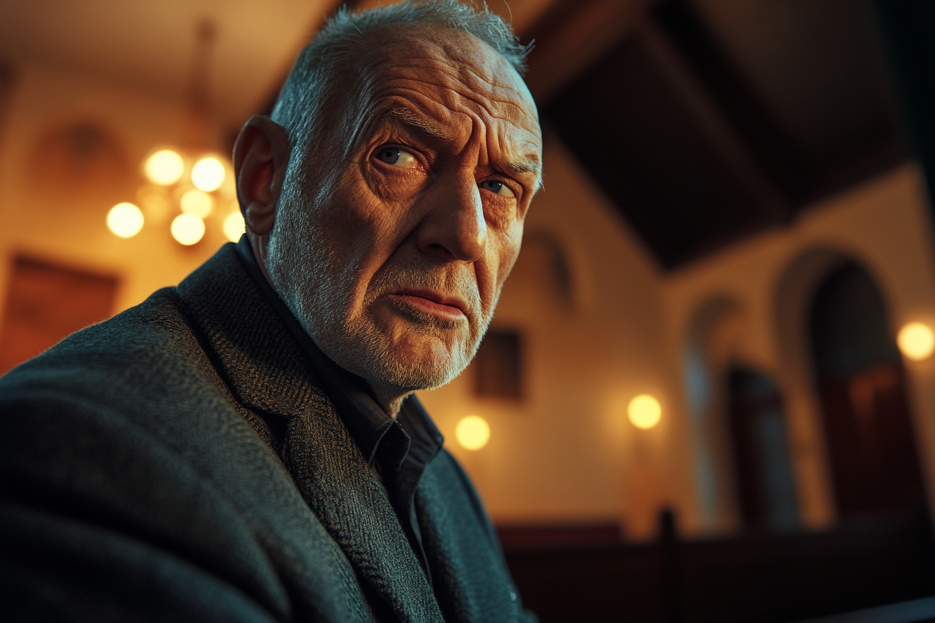 Ein Mann bei der Hochzeit seiner Tochter | Quelle: Midjourney