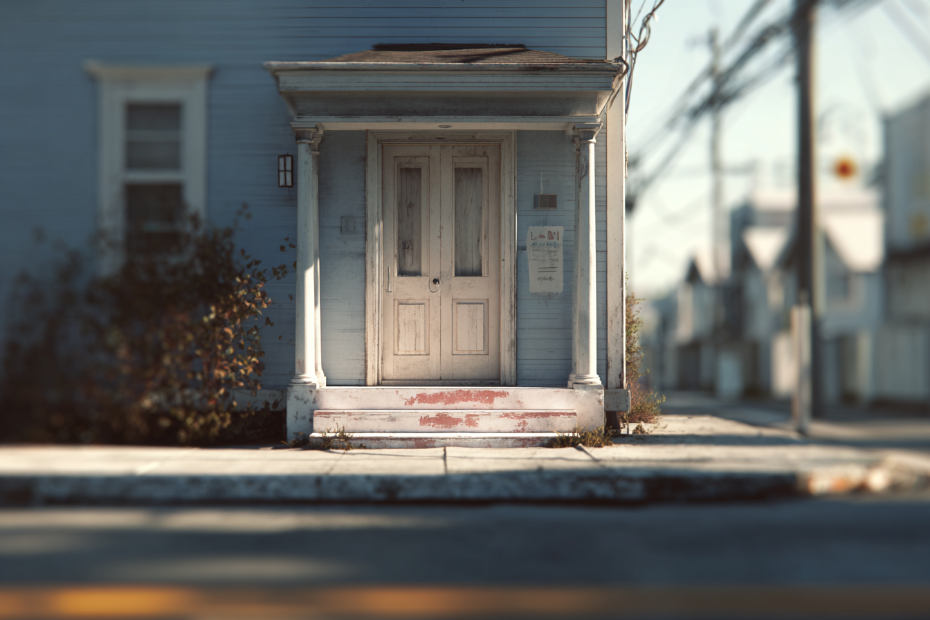 Der Eingang eines Hauses | Quelle: Midjourney