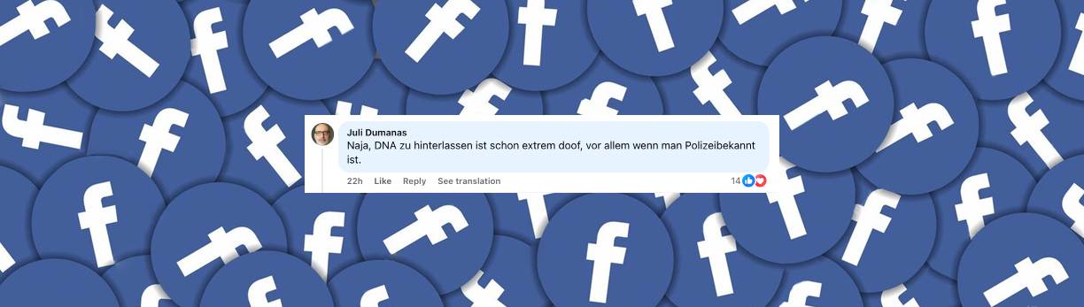 Nutzer hält die Tat der Diebe für „doof“ | Quelle: Facebook/Spiegel