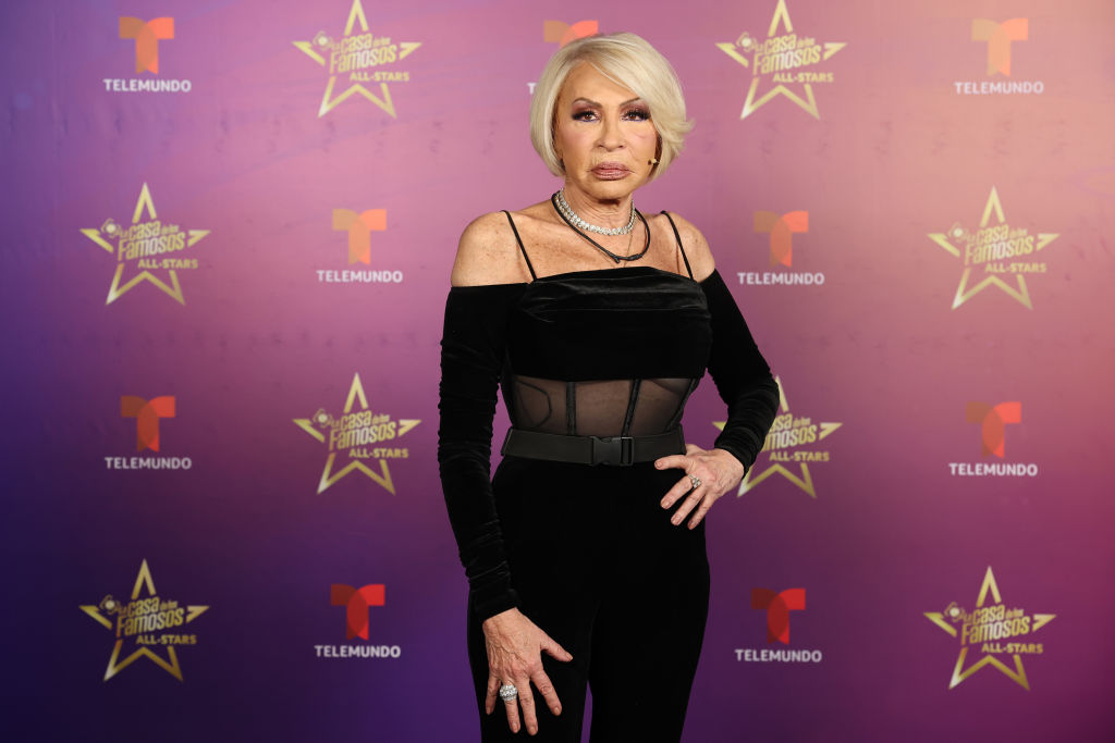 Laura Bozzo bei der Premiere von “La Casa de los Famosos”, 2025. | Quelle: Getty Images