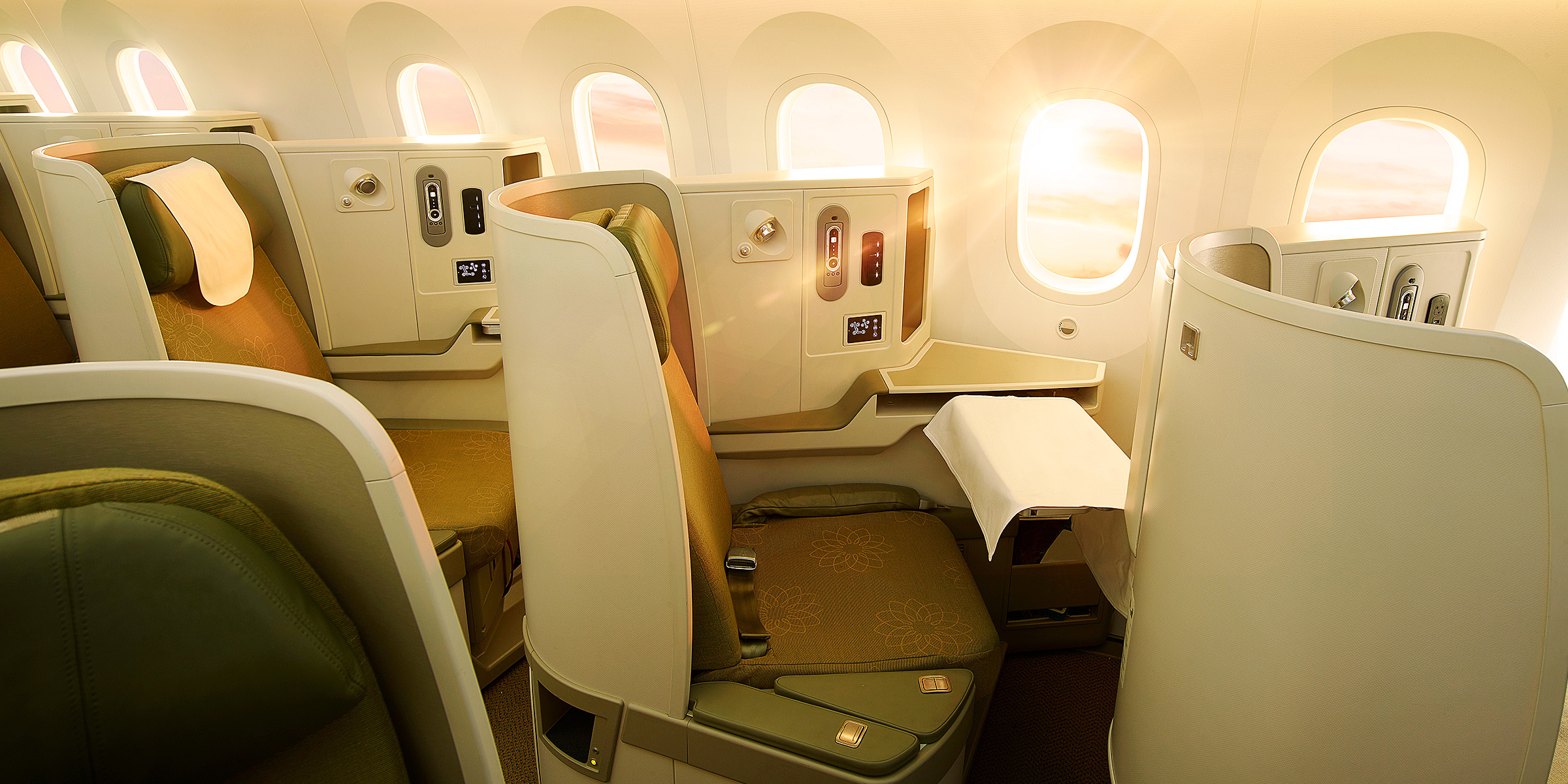 Business Class Sitze | Quelle: Shutterstock