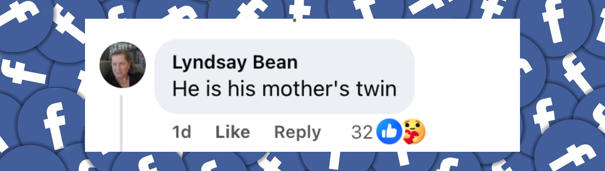 Nutzer-Kommentar über Deacon Phillippe und Reese Witherspoon, gepostet am 15. Mai 2025. | Quelle: Facebook/Entertainment Tonight