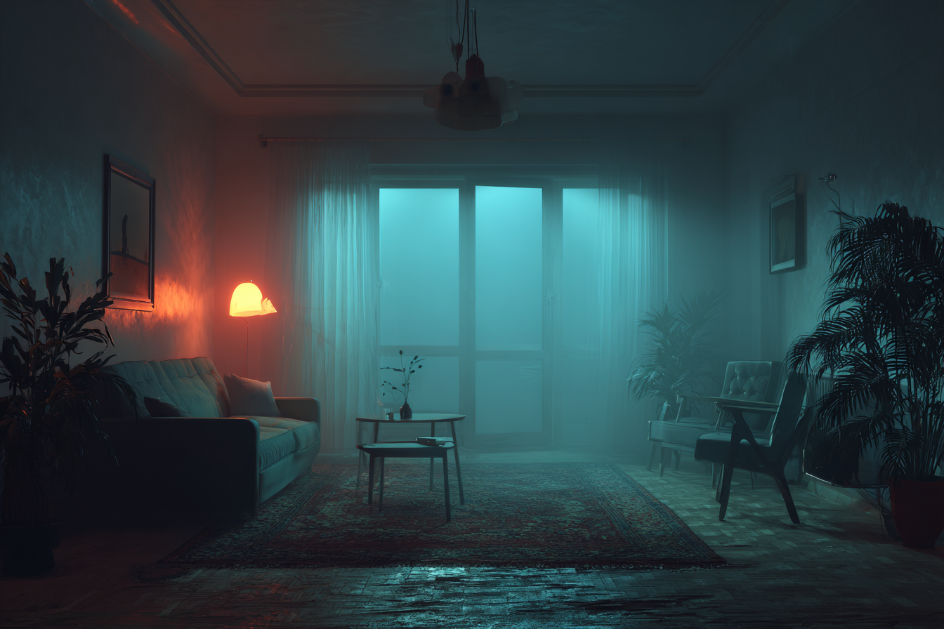 Ein Wohnzimmer | Quelle: Midjourney