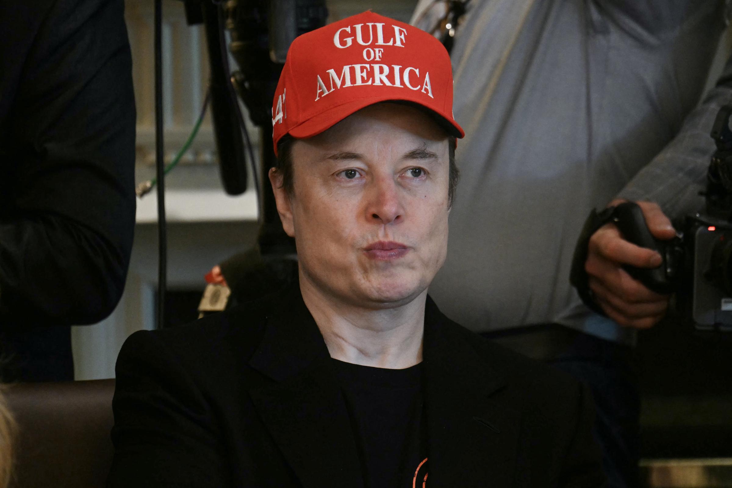 Elon Musk bei einer Kabinettssitzung im Weißen Haus in Washington, D.C. am 30. April 2025 | Quelle: Getty Images