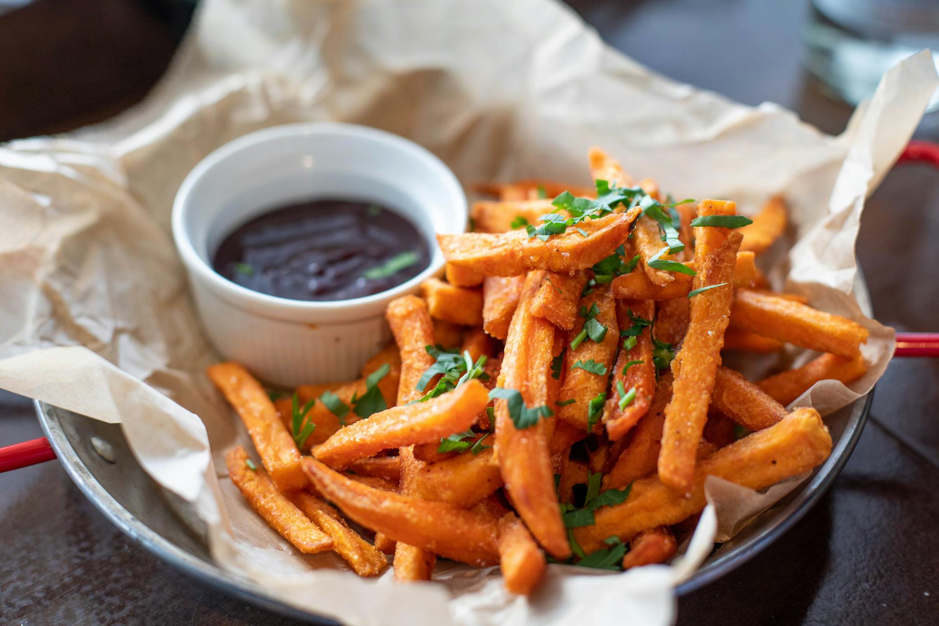 Süßkartoffelpommes | Quelle: Pexels