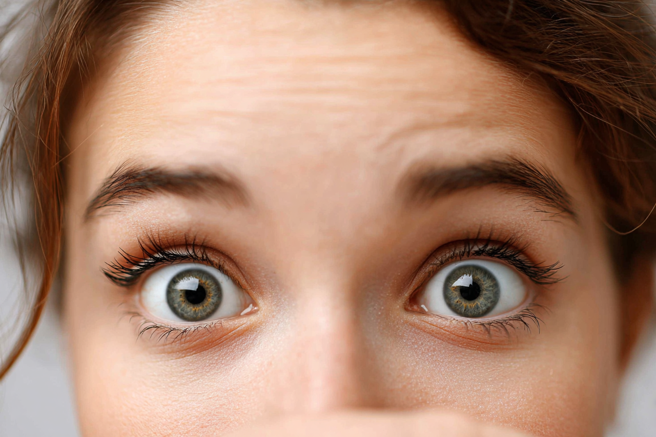 Eine Nahaufnahme der Augen einer Frau | Quelle: Midjourney