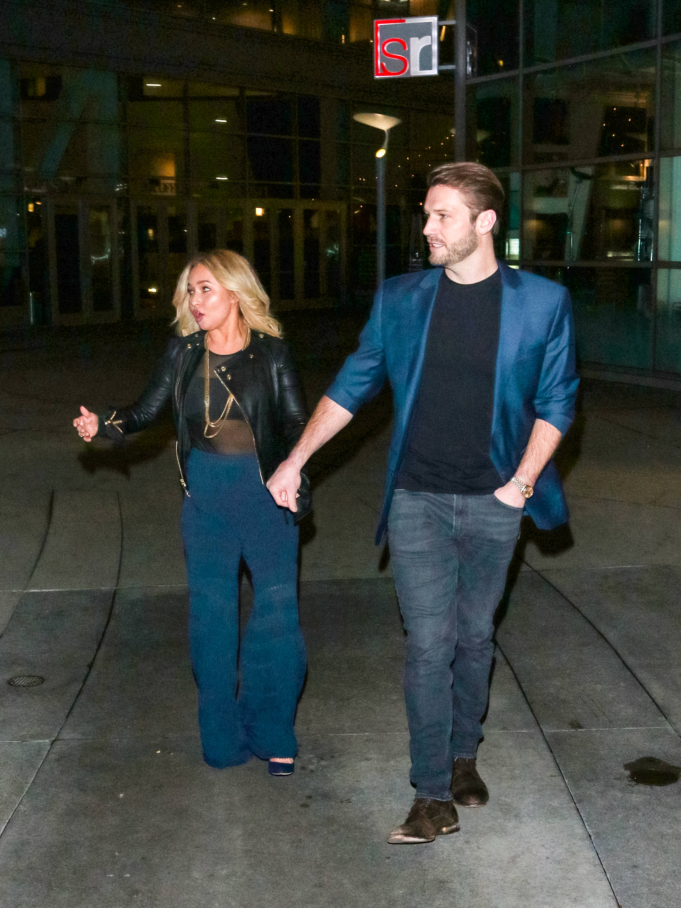 Hayden und Brian Hickerson wurden im Januar 2019 gemeinsam in Los Angeles fotografiert. Mehr als sieben Jahre später berichteten mehrere Medien, dass das Paar, dessen Beziehung immer wieder mal auf und ab ging, am 15. August 2026 gemeinsam von Los Angeles nach South Carolina geflogen sei. | Quelle: Getty Images