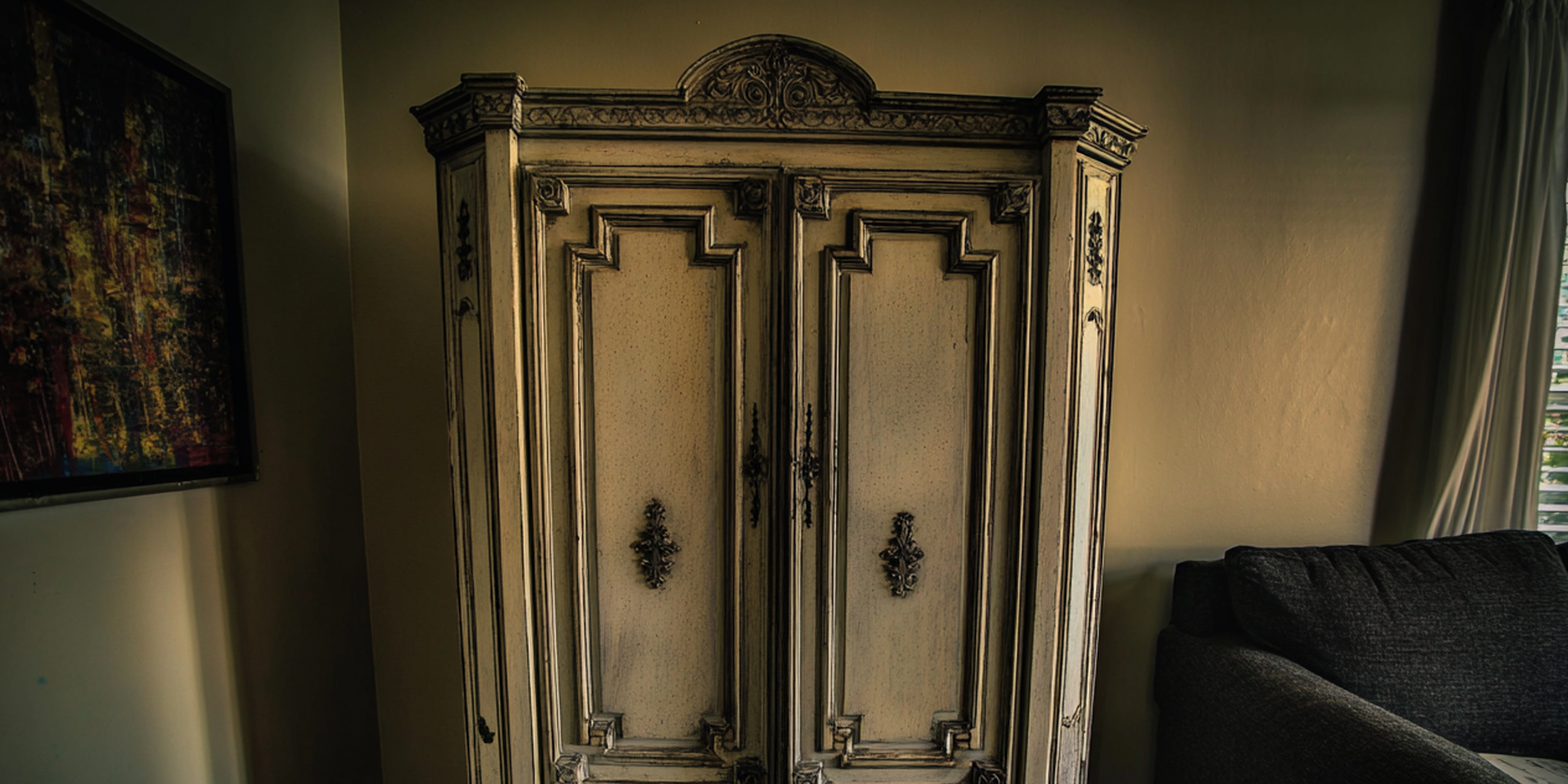 Ein alter Kleiderschrank | Quelle: The Celebritist