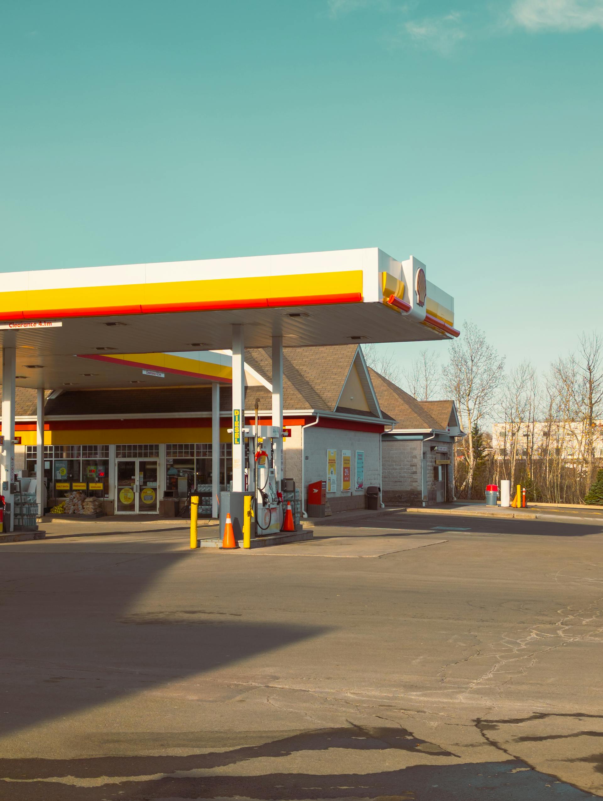Eine Tankstelle | Quelle: Pexels